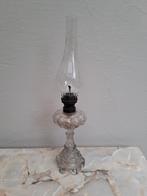 Glazen petroleumlamp, Antiek en Kunst, Antiek | Verlichting, Ophalen