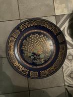 ASSIETTE TAOUS MAROCAINE Original motif paon, Comme neuf, Autres matériaux, Autres styles, Enlèvement