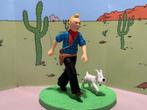 TINTIN COWBOY BOITE CUBE DIORAMA, Verzamelen, Ophalen of Verzenden, Nieuw