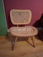 Vintage rotan houten stoel, Antiek en Kunst, Ophalen