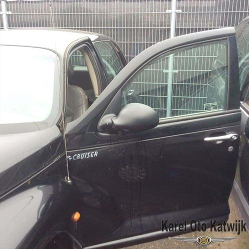 Voordeur links Chrysler PT Cruiser 2000-2004 kleur zwart, Auto-onderdelen, Carrosserie, Deur, Chrysler, Gebruikt, Ophalen of Verzenden