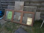 Raam dubbelglas, Ophalen, Gebruikt, Hout