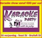 DJ Karaoke show DJ Karaoke DJ feest DJ Verjaardag Karaoke DJ, Hobby & Loisirs créatifs, Articles de fête | Location, Envoi, Neuf