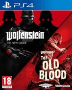 Wolfenstein the new order + the old blood PS4, Comme neuf, Enlèvement