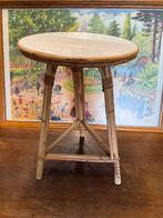 Vintage rotan bijzettafeltje, Ophalen