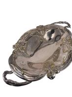 Art Nouveau zilveren metalen mand toegeschreven aan Victor S, Ophalen of Verzenden, Zilver