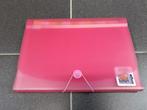 Roze klasseer sorteer map, Diversen, Ophalen of Verzenden, Gebruikt