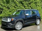 Jeep Renegade 1.4 Turbo+NAVI+CUIR+JANTES+EURO 6B, SUV ou Tout-terrain, 5 places, 1356 kg, Noir