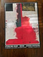 Sterling Ruby tentoonstellingsposter (2018), Ophalen