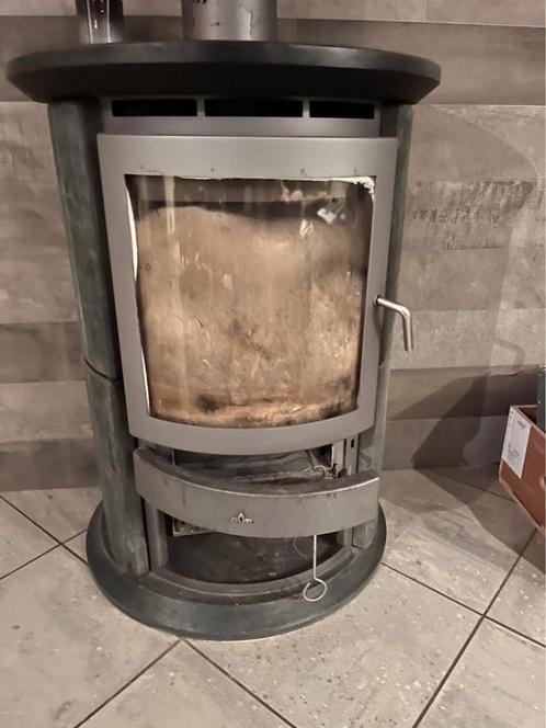 Pôele a Bois Babas Eco 500, Huis en Inrichting, Kachels, Gebruikt, Houtkachel, Hout, Ophalen