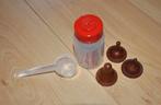 Lot de 2 biberons chiot 120ml avec 4 tétines, Ophalen of Verzenden, Gebruikt