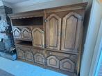 Volledige eiken eetplaats, Huis en Inrichting, Ophalen, Gebruikt, Eik (vol hout), 4 tot 6 stoelen