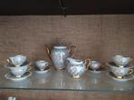 Bladgoud servies, Ophalen