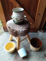 Pots de fleurs vintage du grand-père, Enlèvement ou Envoi