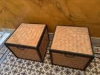 Lot de 2 coffres, Maison & Meubles, Accessoires pour la Maison | Coffres, Comme neuf, Métal