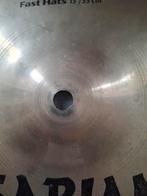 Sabian aax 13 inch fast hats hihat set voor uw drumstel zgst, Muziek en Instrumenten, Instrumenten | Toebehoren, Ophalen of Verzenden