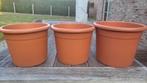 Grote plastieken bloempot €10/st, Tuin en Terras, Bloempotten, Ophalen of Verzenden, Zo goed als nieuw