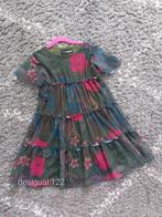 Desigual jurkje mt 122, Kinderen en Baby's, Kinderkleding | Maat 122, Ophalen of Verzenden, Zo goed als nieuw
