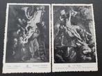 2 briefkaarten Pieter Paul Rubens zwart wit, Postzegels en Munten, Postzegels | Europa | België, Kunst, Overig, Zonder stempel