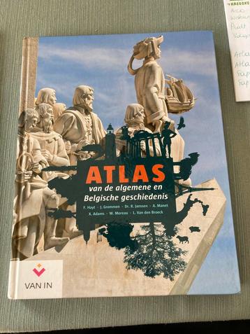 Atlas van de algemene en Belgische geschiedenis beschikbaar voor biedingen