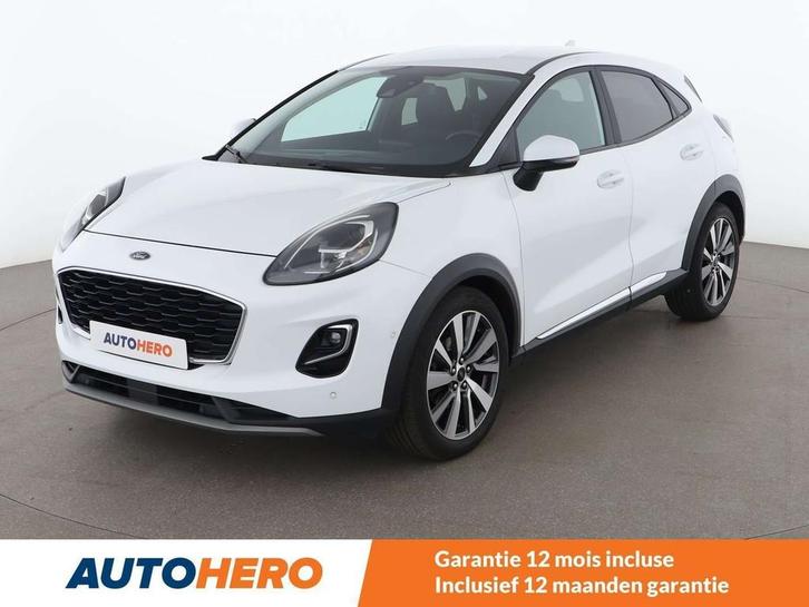 Ford Puma 1.0 EcoBoost Titanium X (bj 2021), Auto's, Ford, Te koop, Puma, ABS, Achteruitrijcamera, Adaptive Cruise Control, Airbags