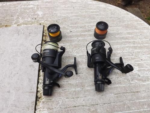 2 karper molens merk SHIMANO BAITRUNNER AERO GT 8000, Watersport en Boten, Hengelsport | Karpervissen, Gebruikt, Molen, Ophalen of Verzenden