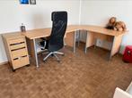 Grote bureau met veel werk ruimte, Ophalen, Zo goed als nieuw, Bureau