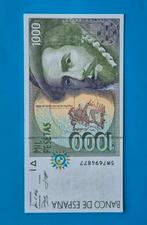 Spain  1000 Pesetas 1992   FDC, Enlèvement ou Envoi, Billets de banque