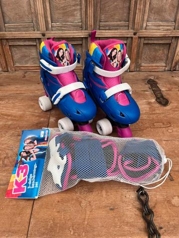 K3 regenboog rolschaatsen 34-37 met bescherming beschikbaar voor biedingen