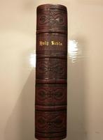 Bible anglaise, avec de très nombreuses gravures 1859 , état, Antiquités & Art, Enlèvement ou Envoi