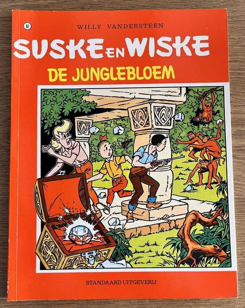 Suske et Wiske - La fleur de la jungle -97 (1994) Bande dess, Livres, BD, Comme neuf, Une BD, Enlèvement ou Envoi