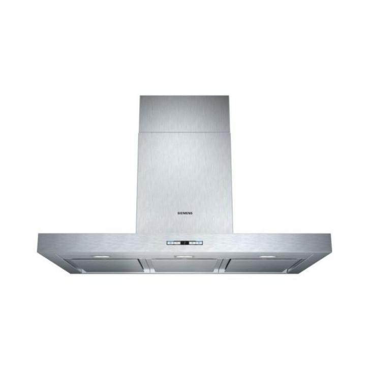 Siemens LC98BB542 Wasemkap Afzuigkap Recirculatie Wandschouw, Elektronische apparatuur, Afzuigkappen, Zo goed als nieuw, Vrijstaand