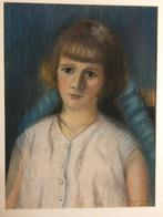 Antieke krijttekening, F Wyngaerden 1930., Ophalen of Verzenden