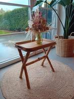 Leuk tafeltje - dienblad, Huis en Inrichting, Ophalen of Verzenden, Gebruikt, Hout