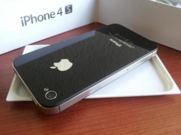 Apple iphone 4S 16 GB Zwart nieuwstaat garantie beschikbaar voor biedingen