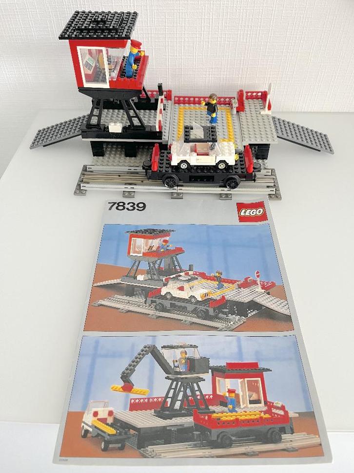 LEGO trein - 7839 Trains Car Transport Depot, Enfants & Bébés, Jouets | Duplo & Lego, Utilisé, Lego, Ensemble complet, Enlèvement ou Envoi