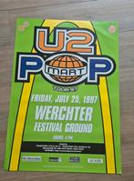 Concert poster U2 Werchter 1997, Verzamelen, Ophalen of Verzenden