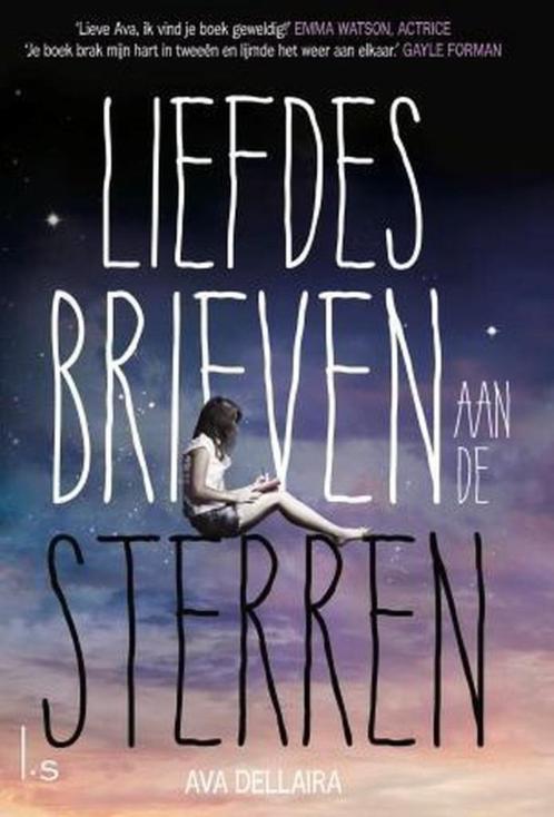 Te Koop Boek LIEFDESBRIEVEN AAN DE STERREN Ava Dellaira, Boeken, Kinderboeken | Jeugd | 13 jaar en ouder, Zo goed als nieuw, Fictie