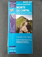 Topo IGN 2435OT Monts Du Cantal, Auvergne, Comme neuf, Autres marques, Guide de balades à vélo ou à pied, Enlèvement ou Envoi