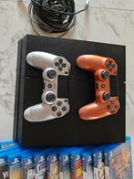 PS4 1Tb, 2 controllers en 12 games, Games en Spelcomputers, Ophalen, Zo goed als nieuw, Met 2 controllers
