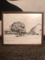 TEKENING MARKTPLEIN EISDEN-DORP, Ophalen