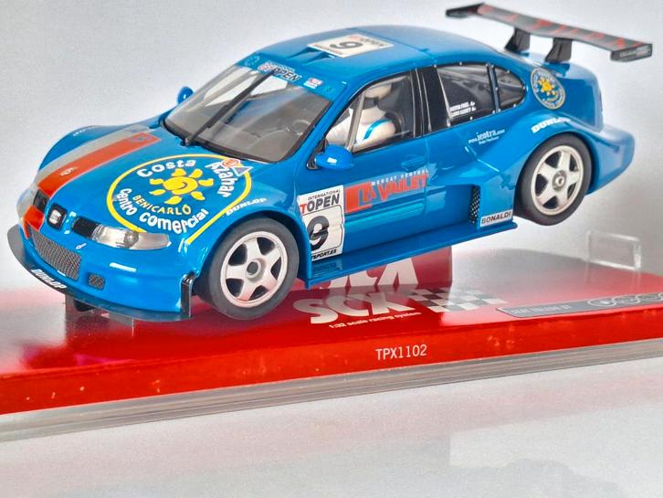 Scx Seat Toledo GT Met Licht Ref Nr 63930 top deal, Kinderen en Baby's, Speelgoed | Racebanen, Nieuw, Racebaan, Elektrisch, Overige merken