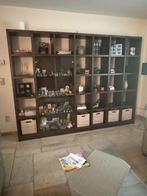 Bibliotheekkast, Ophalen, Met deur(en), 200 cm of meer, Eikenhout