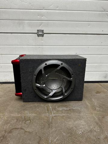 Pioneer subwoofer + versterker beschikbaar voor biedingen