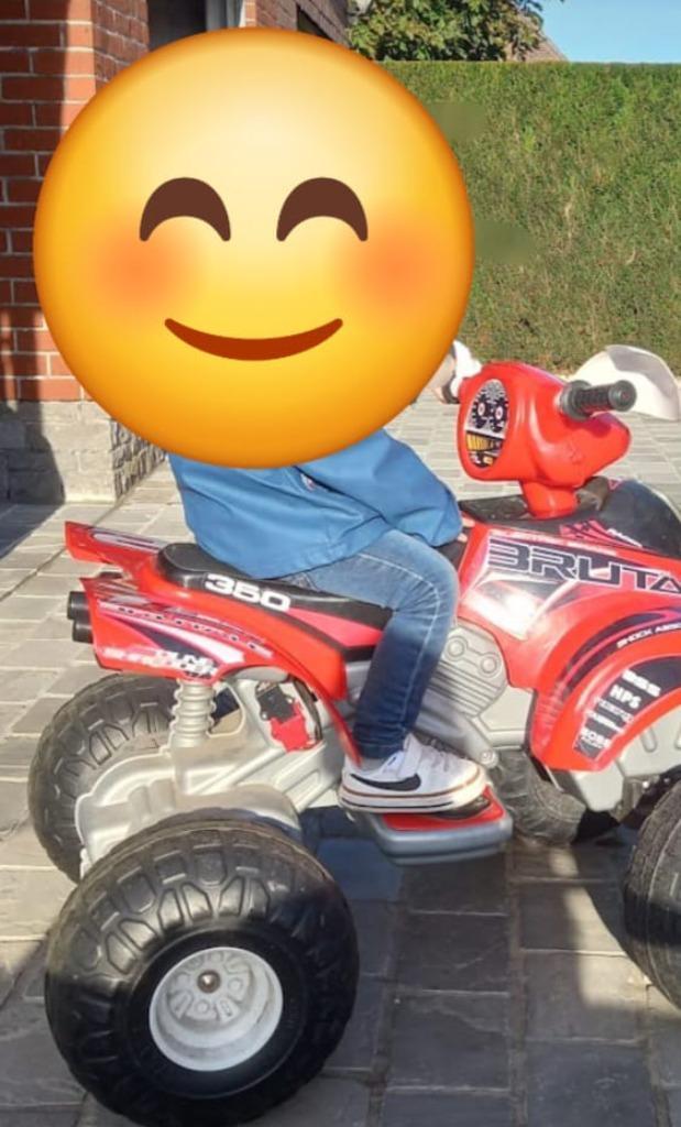 Kinder elektrische quad, Kinderen en Baby's, Speelgoed | Buiten | Accuvoertuigen, Zo goed als nieuw, Ophalen of Verzenden