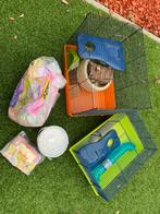 Hamster kooi en spullen, Dieren en Toebehoren, Ophalen, Gebruikt, Kooi, Hamster