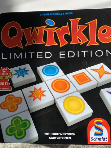 QWIRKLE LIMETED EDITION MERK SCHMIDT - NIEUW beschikbaar voor biedingen