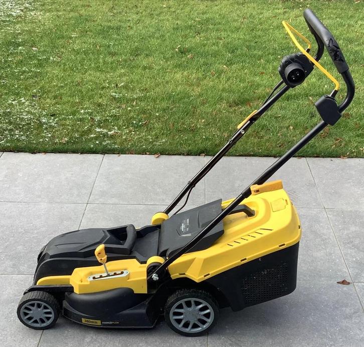 Elektrische grasmachine Power tool. 1600w. 1 jaar oud., Tuin en Terras, Grasmaaiers, Zo goed als nieuw, Elektrische grasmaaier