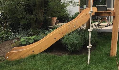 glijbaan RVS/robinia, Kinderen en Baby's, Speelgoed | Buiten | Speeltoestellen, Gebruikt, Glijbaan, Ophalen