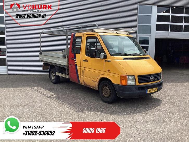 Volkswagen LT 35 2.8 TDI 130 pk L3 DC Dubbel Cabine EXPORT O, Auto's, Bestelwagens en Lichte vracht, Bedrijf, ABS, Centrale vergrendeling
